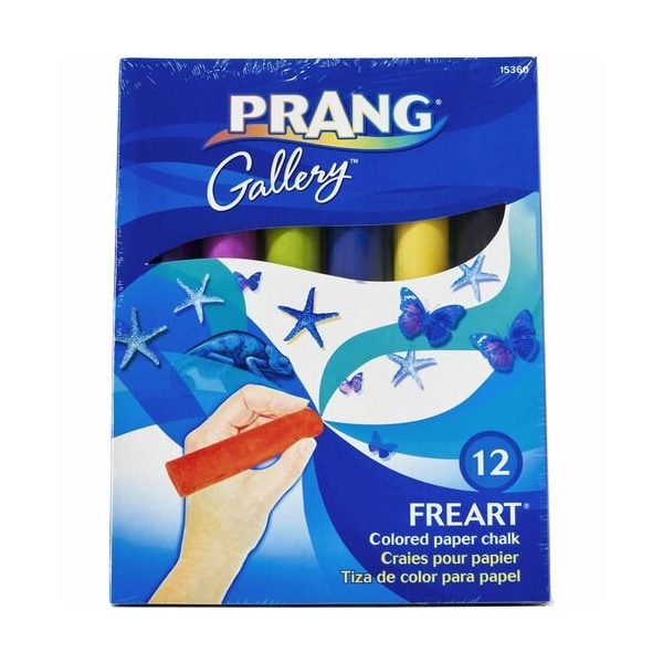 Dixon Ticonderoga DIXON PRANG FREART OVERSIZED CHALK - 4, 12PK DIX15360 - main